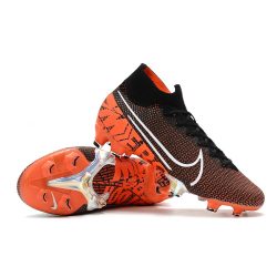 Nike Mercurial Superfly VII Elite SE FG -Negro Naranja_7.jpg